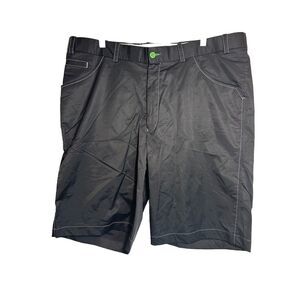 NWT Betenly Performance Active Golf‎ Shorts  Men's 40 Nylon Blend Black Green